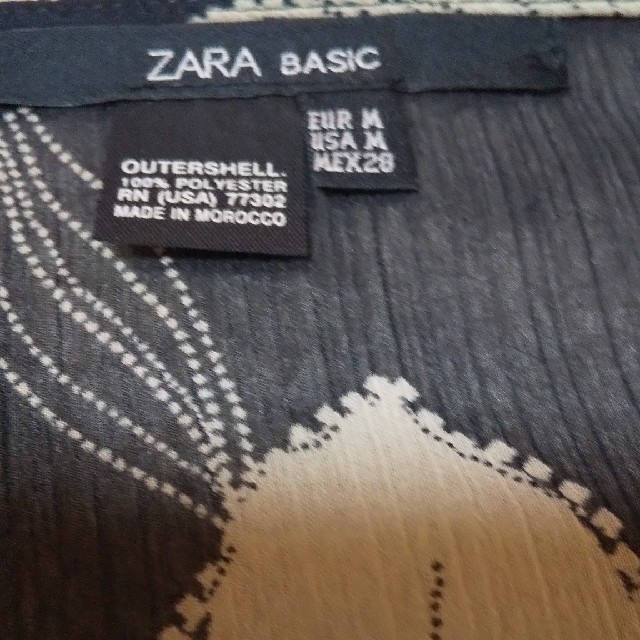 ZARA(ザラ)のZARA フラワープリントチュニック レディースのトップス(チュニック)の商品写真