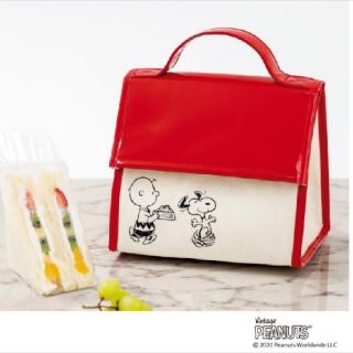 スヌーピー(SNOOPY)のスヌーピーハウスの保冷バッグ(弁当用品)