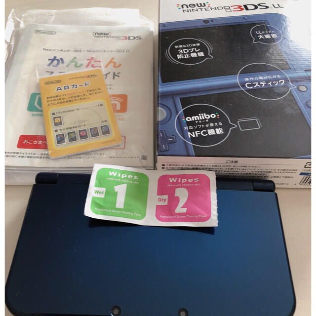 New ニンテンドー 3DS LL 本体 メタリックブルー