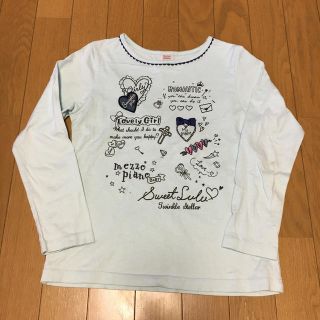 メゾピアノジュニア(mezzo piano junior)のメゾピアノ　ジュニア　長T S 140(Tシャツ/カットソー)