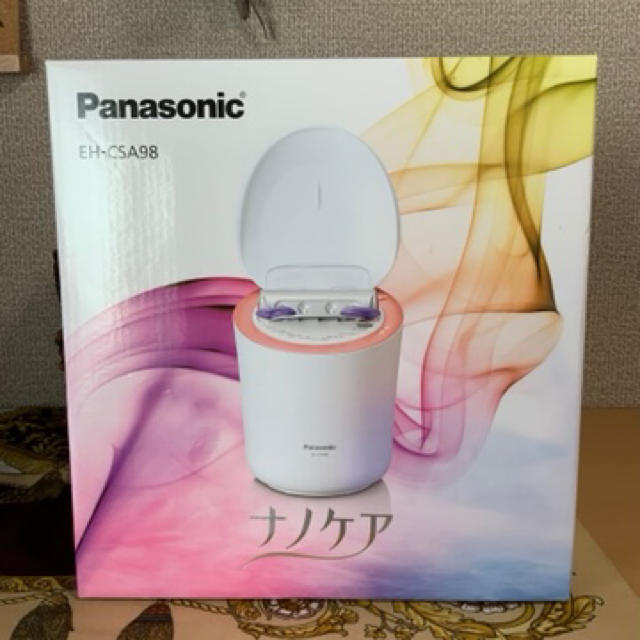 Panasonic(パナソニック)のPanasonic ナノケア スチーマー EH-CSA98-P スマホ/家電/カメラの美容/健康(フェイスケア/美顔器)の商品写真