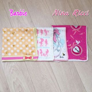 バービー(Barbie)の【SALE】 バービー ハンカチ NINA RICCI(ハンカチ)