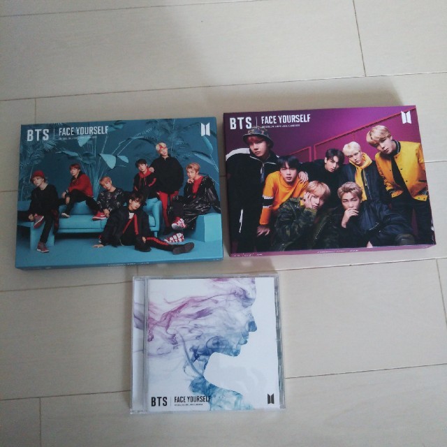 防弾少年団(BTS)(ボウダンショウネンダン)のBTS CD＋DVD FACE YOURSELF エンタメ/ホビーのCD(K-POP/アジア)の商品写真