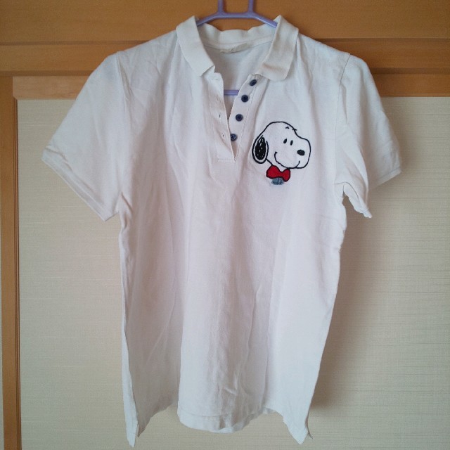 スヌーピー ポロシャツ レディースのトップス(Tシャツ(半袖/袖なし))の商品写真