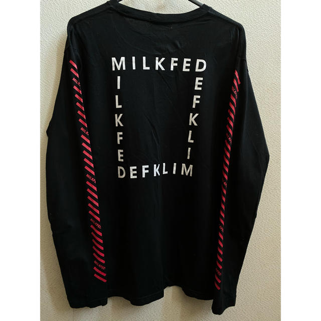 MILKFED.(ミルクフェド)のMILKFED ロンT/バックロゴ レディースのトップス(Tシャツ(長袖/七分))の商品写真