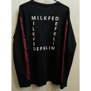 ミルクフェド(MILKFED.)のMILKFED ロンT/バックロゴ(Tシャツ(長袖/七分))