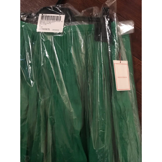 DRESSTERIOR(ドレステリア)のDRESSTERIOR  ドレステリア　ピンタック麻スカート レディースのスカート(ロングスカート)の商品写真