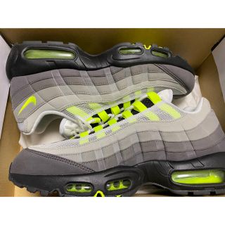 ナイキ(NIKE)のNIKE AIR MAX 95 OG イエローグラデ 2018年復刻 中古 (スニーカー)