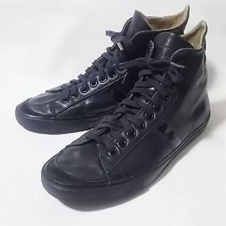 ディオールオム(DIOR HOMME)の
ディオールオム高級スペイン製牛革レザースニーカー希少ビンテージ黒


(スニーカー)