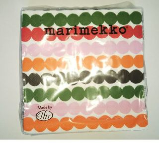 【新品】marimekko ペーパーナプキン RASYMATTO LOSE(収納/キッチン雑貨)