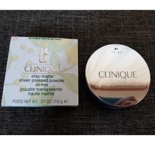 クリニーク(CLINIQUE)の【marry様専用】クリニーク シアー プレストパウダー(フェイスパウダー)