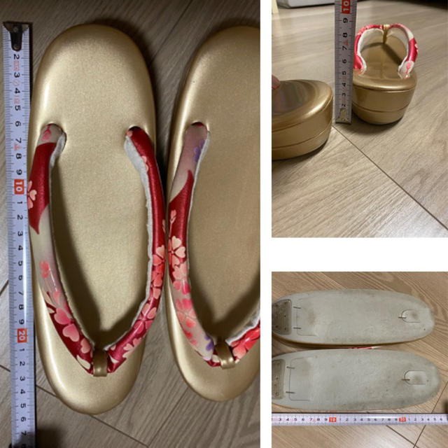 エナメル草履バッグセット レディースの靴/シューズ(下駄/草履)の商品写真