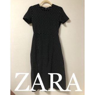 ザラ(ZARA)のZARA ドット　ワンピース(ロングワンピース/マキシワンピース)