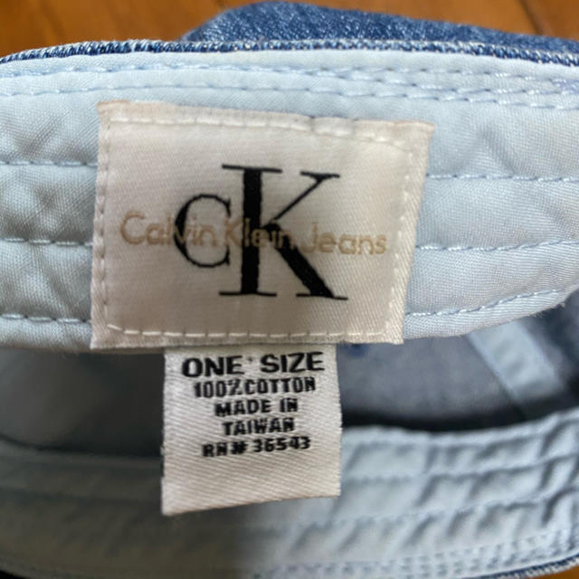 Calvin Klein(カルバンクライン)の【海外限定】カルバンクライン Calvin Klein キャップ ジーンズ  メンズの帽子(キャップ)の商品写真