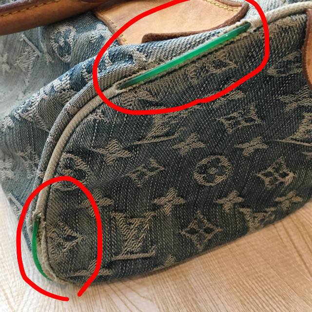 LOUIS VUITTON(ルイヴィトン)の正規品  デニムネオスピーディー レディースのバッグ(ハンドバッグ)の商品写真