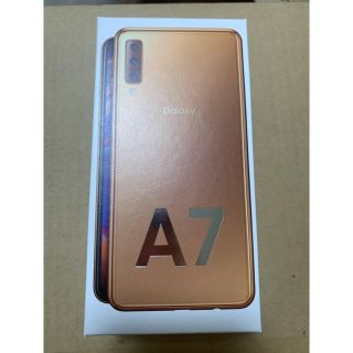 ギャラクシー(Galaxy)のギャラクシーGalaxy A7 ゴールド 64 GB SIMフリー(スマートフォン本体)
