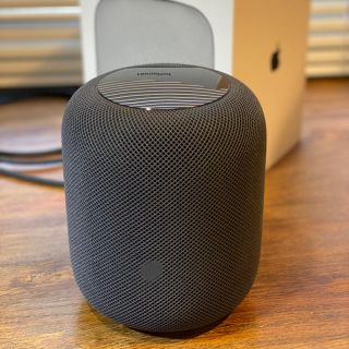 アップル(Apple)のやん 5542様専用　Homepod black (スピーカー)