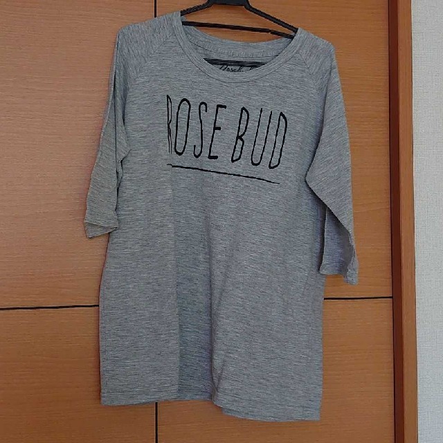 ROSE BUD(ローズバッド)のローズバッド ROSE BUD 五分袖Ｔシャツ レディースのトップス(Tシャツ(半袖/袖なし))の商品写真