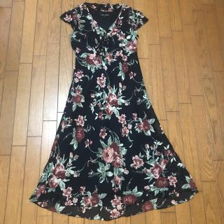 ローラアシュレイ(LAURA ASHLEY)の花柄ワンピース(LAURAASHLEY)(ロングワンピース/マキシワンピース)