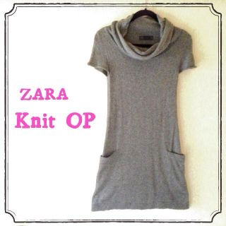 ザラ(ZARA)のニットワンピース☆(ミニワンピース)