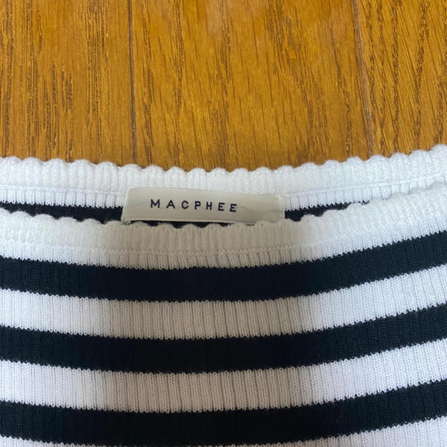 MACPHEE(マカフィー)の【美品】MACPHEE ボーダーニット レディースのトップス(ニット/セーター)の商品写真