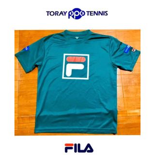 フィラ(FILA)のこしそまひ様専用【美品】フィラテニスTシャツ 東レPPO大会公式ウェア(Tシャツ/カットソー(半袖/袖なし))