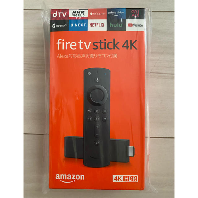 Amazon アマゾン  Fire TV Stick 4K スマホ/家電/カメラのテレビ/映像機器(映像用ケーブル)の商品写真