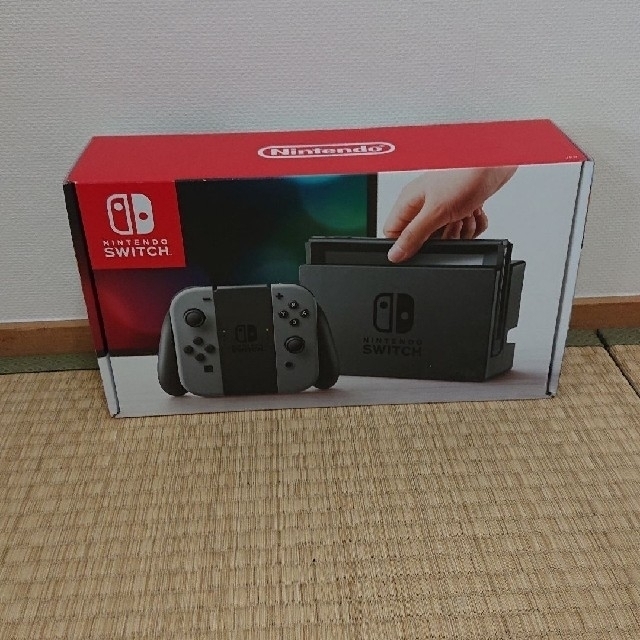 Nintendo Switch JOY-CON グレー 本体  HAC-S-KA