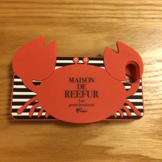 メゾンドリーファー(Maison de Reefur)のリーファーカニさんiPhoneケース(モバイルケース/カバー)