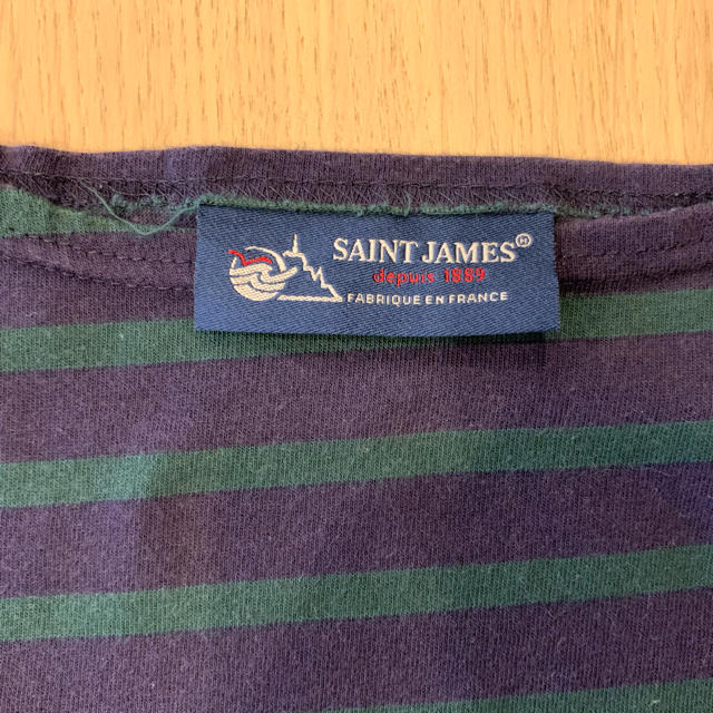 SAINT JAMES(セントジェームス)のセントジェームズ　ボードネックTシャツ キッズ/ベビー/マタニティのキッズ服男の子用(90cm~)(Tシャツ/カットソー)の商品写真