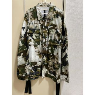 オフホワイト(OFF-WHITE)のオフホワイト ミリタリージャケット Off-White(ミリタリージャケット)