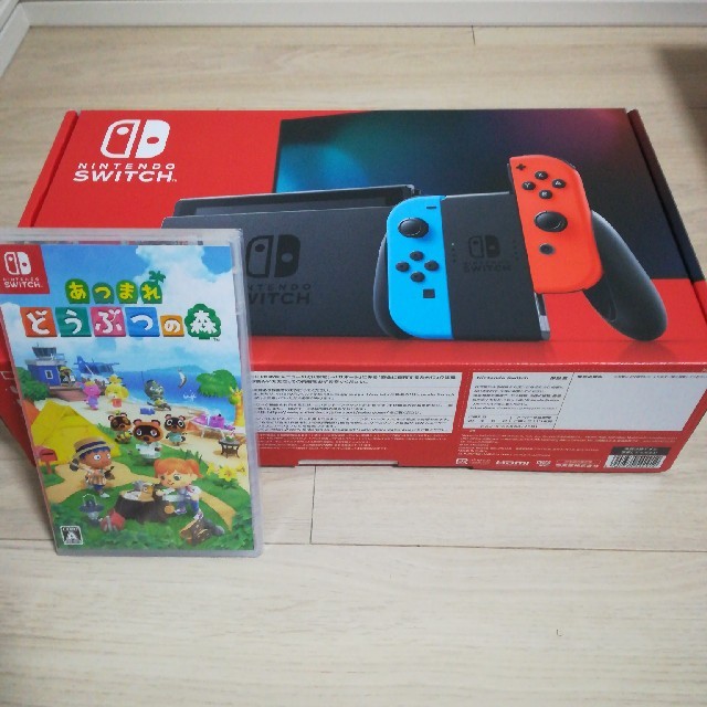 独特の素材 Nintendo Switch ネオ ネオンブルー/(R) JOY-CON(L) Switch ...