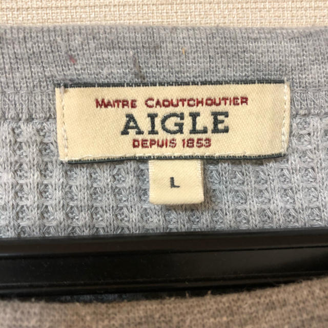 AIGLE(エーグル)のAIGLEワッフルＴシャツ レディースのトップス(Tシャツ(長袖/七分))の商品写真