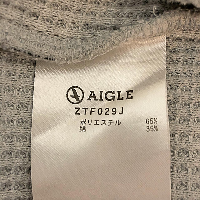 AIGLE(エーグル)のAIGLEワッフルＴシャツ レディースのトップス(Tシャツ(長袖/七分))の商品写真