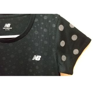 ニューバランス(New Balance)のnew balance ゲームTシャツ レディース ドット柄(ウェア)