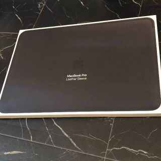 Mac (Apple) - Apple□純正品 15インチMacBook Pro用レザースリーブ