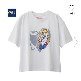 ジーユー(GU)のGU グラフィックT セーラームーン(Tシャツ(半袖/袖なし))