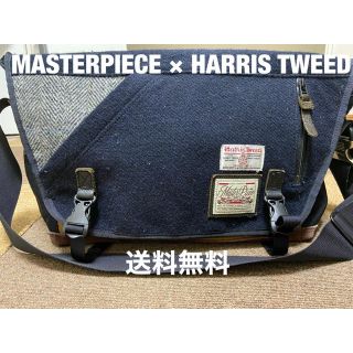 マスターピース(master-piece)のMASTERPIECE × HARRIS TWEED ショルダーバッグ(ショルダーバッグ)