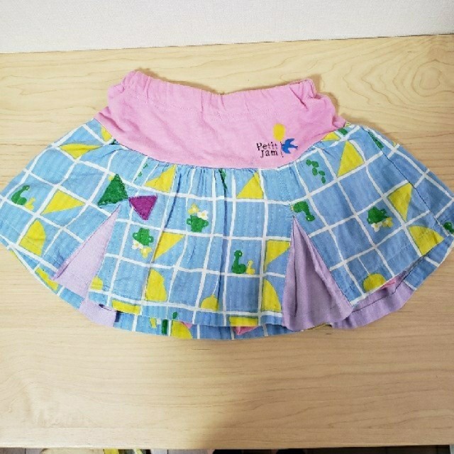 Petit jam(プチジャム)の【95】プチジャム　スカパン　2枚 キッズ/ベビー/マタニティのキッズ服女の子用(90cm~)(スカート)の商品写真