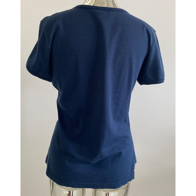 Vivienne Westwood(ヴィヴィアンウエストウッド)のVivienneWestwood ネイビー　プリントTシャツ レディースのトップス(Tシャツ(半袖/袖なし))の商品写真