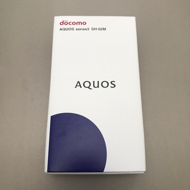 AQUOS sense3 SH-02Mクイックスタートガイド