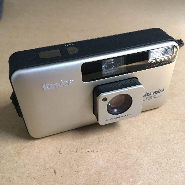 KONICA MINOLTA(コニカミノルタ)のくま様専用　コニカ ビッグミニ M-201 動作未確認 スマホ/家電/カメラのカメラ(コンパクトデジタルカメラ)の商品写真