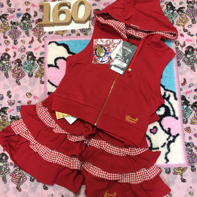 151❤新品タグ付き❤バナナチップス❤セットアップ❤160サイズ160