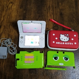 ニンテンドー3DS(ニンテンドー3DS)のNintendo 3DS  LL 本体 ピンク/ホワイト(携帯用ゲーム機本体)