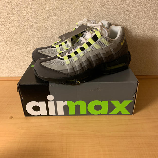 28.5cm air max95 og イエローグラデ 2018年製