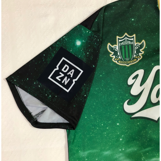 松本山雅FC 2019  金J限定　ベースボールシャツ スポーツ/アウトドアのサッカー/フットサル(ウェア)の商品写真