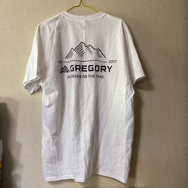 グレゴリー 40周年 Tシャツ S プロダクツロゴ 紫 茶 限定 GREGORY