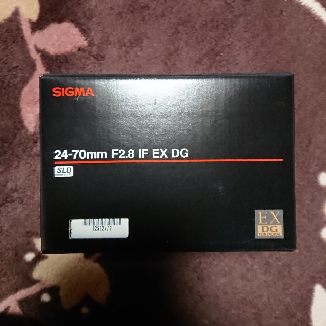 未使用品 SIGMA 24-70mm F2.8 EX DG HSM SAカメラ