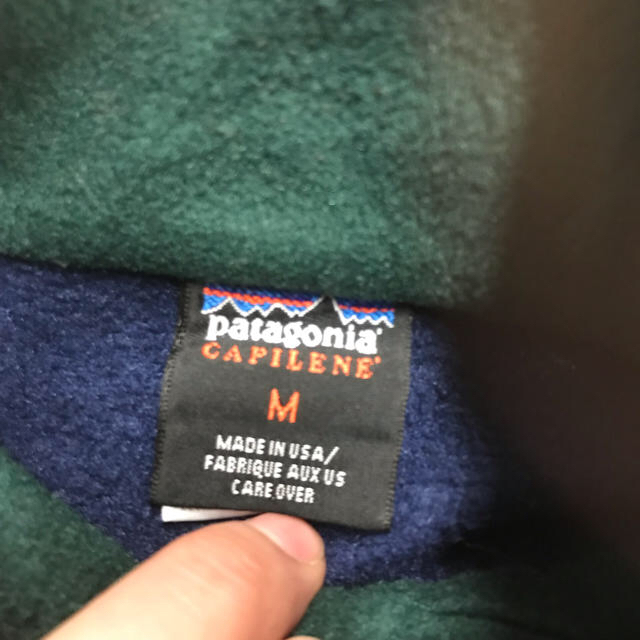 patagonia(パタゴニア)のパタゴニア フリース 薄手 ネイビー メンズのジャケット/アウター(ブルゾン)の商品写真