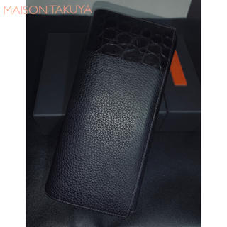 限定品 MAISON TAKUYA TT2 メゾンタクヤ クロコ  ウォレット(長財布)